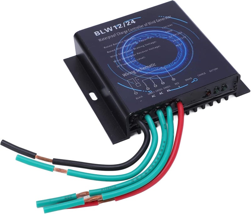 Jeanoko Wind Generator Controller Control for Power 500W 12V 24V for Outdoor Use - Image 3