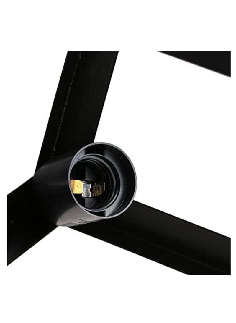 Sign Metal Cubic Wall & Ceiling Decorative Lights (Black)  - Image 2