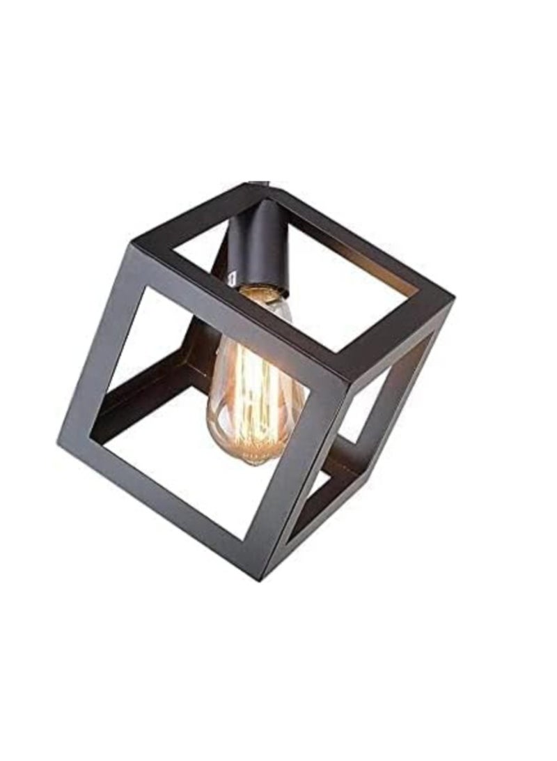 Sign Metal Cubic Wall & Ceiling Decorative Lights (Black)  - Image 3