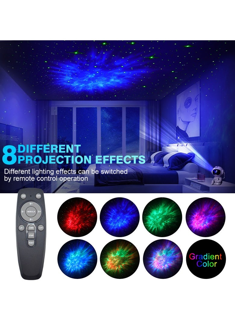 ARNOTEC - Astronaut Starry Sky Projector Lamp - LED Starry Sky Lamp with Remote Control, 360° Adjustable, Suitable for Bedroom, Kids Room, Party Decoration and Gift - Image 1