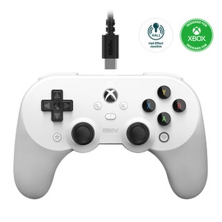 8Bitdo Pro 2 Wired Controller for Xbox, Hall Effect Joysticks and Hall Triggers, 3.5mm Audio Jack, Compatible with Xbox Series X|S, Xbox One, Windows 10/11 - Officially Licensed (White) - pzsku/ZD30B657B90291E6336F4Z/45/1749373218/ee99fd25-0f6e-4b68-9e5d-5d0fcb46b6bb