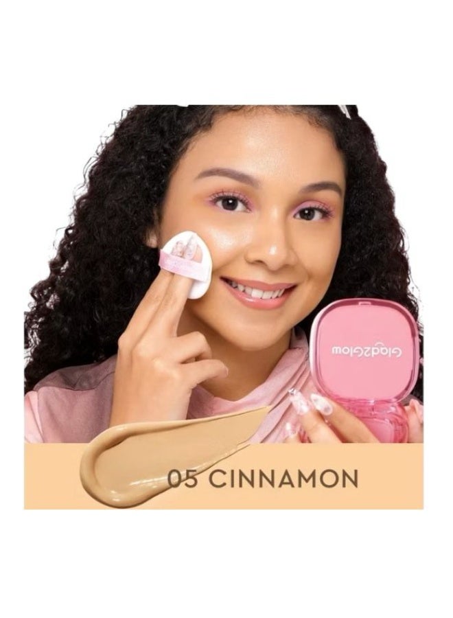 Glad2Glow Glad 2 glow 05 cinnamon perfect cover cushion 11g - Image 2