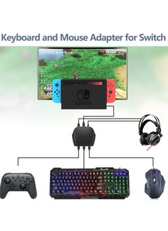 Y&D Keyboard and Mouse Adapter, Converter Adapter for N- Switch/Xbox Serious X/S/Xbox 360/Xbox One/PS4/PS3, USB Gaming  - Image 4