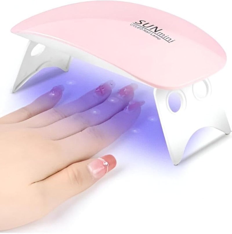Nail Dryer Machine - Efficient 6W motor with adjustable timer settings (45s / 60s) for perfect nails
