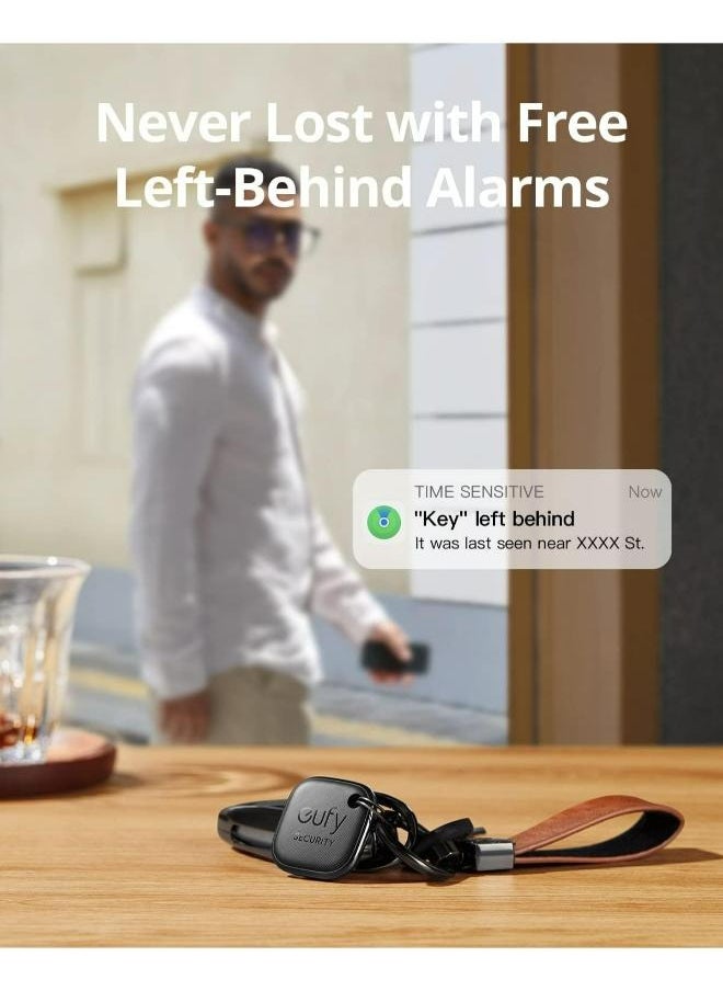 eufy eufy  tag  Security SmartTrack Link Bluetooth Item Finder and Key Finder, Works with Apple Find My (iOS only), Find your Remote, Luggage, Phone, and More, Water Resistant (Android Not Supported)  - Image 3
