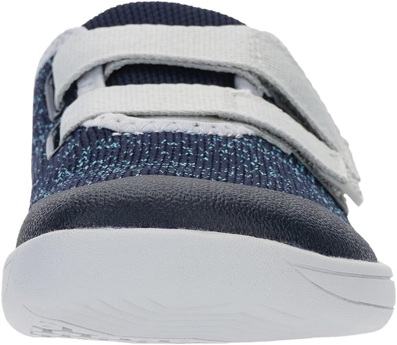 WHITIN Shoes for Toddler Minimalist Zero Drop Wide Barefoot for Boys Girls Kids Size 8 Fashion Tennis Walking Running Sneakers Lightweight Blue 25 - Image 3