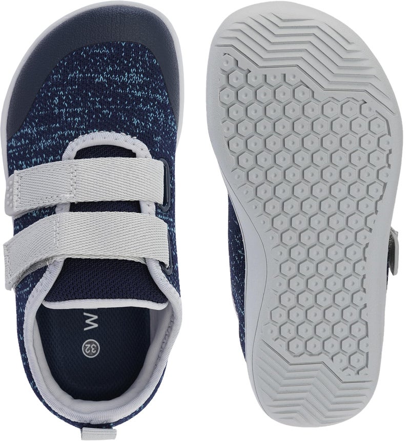 WHITIN Shoes for Toddler Minimalist Zero Drop Wide Barefoot for Boys Girls Kids Size 8 Fashion Tennis Walking Running Sneakers Lightweight Blue 25 - Image 5