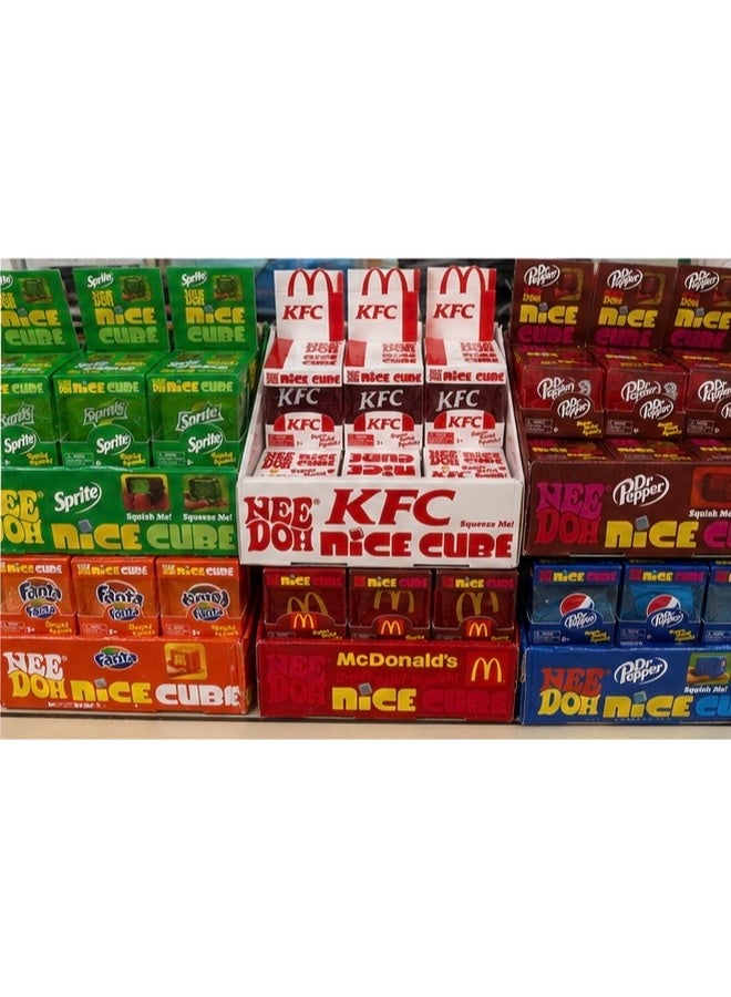 لعبة إجهاد ناعمة Nee Doh Nice Cube KFC، أحمر - Image 4