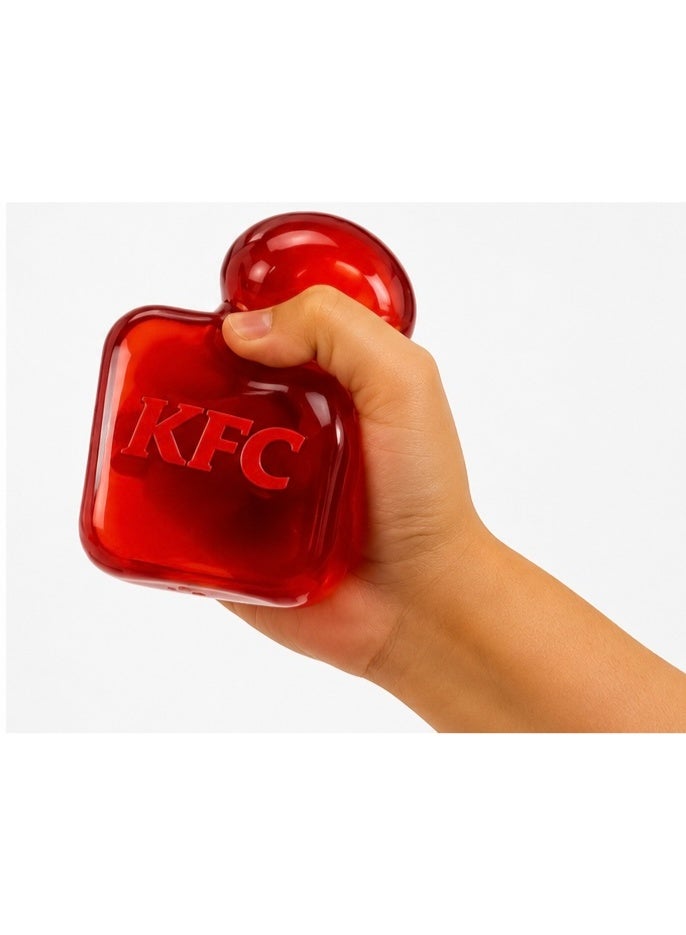 لعبة إجهاد ناعمة Nee Doh Nice Cube KFC، أحمر - Image 2