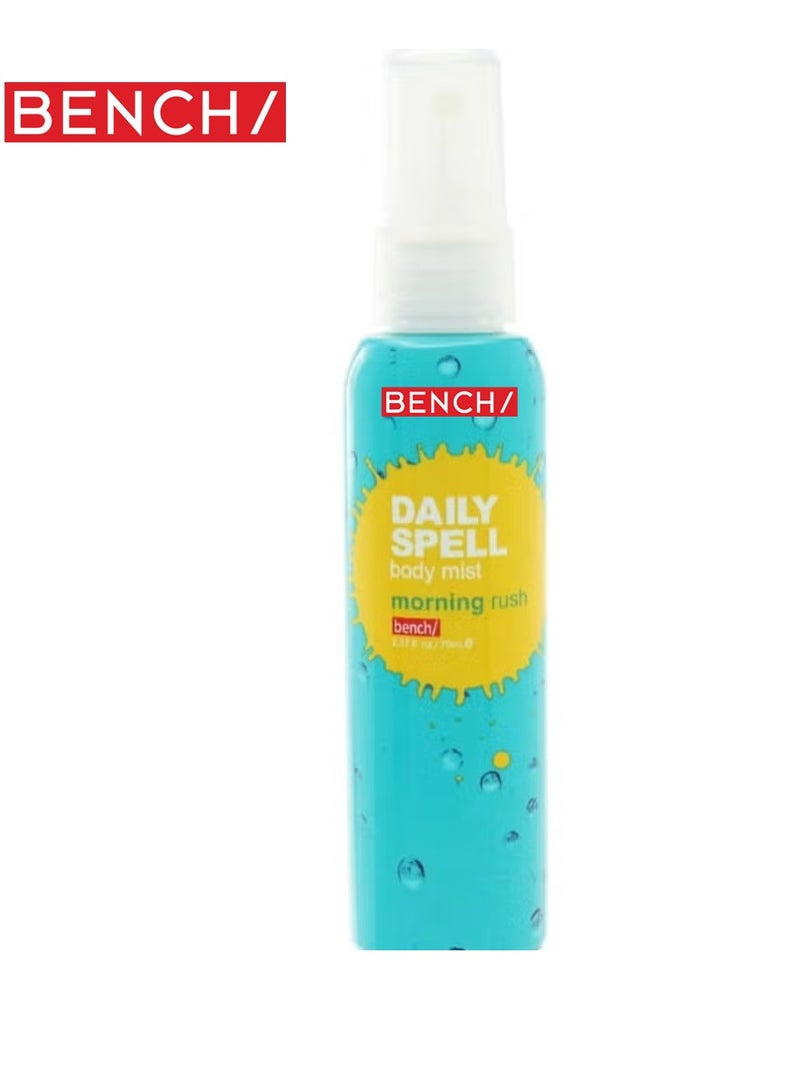Bench Morning Rush Daily Spell Body Mist Spray, 70 ml - Image 1