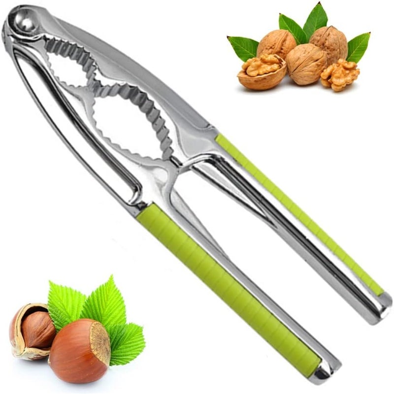 Homava Nut Crackers Walnut Cracker Heavy Duty Shell Cracker Seafood Cracker Walnut Opener Tool with Non-Slip Handle | Pack 1 - Image 1