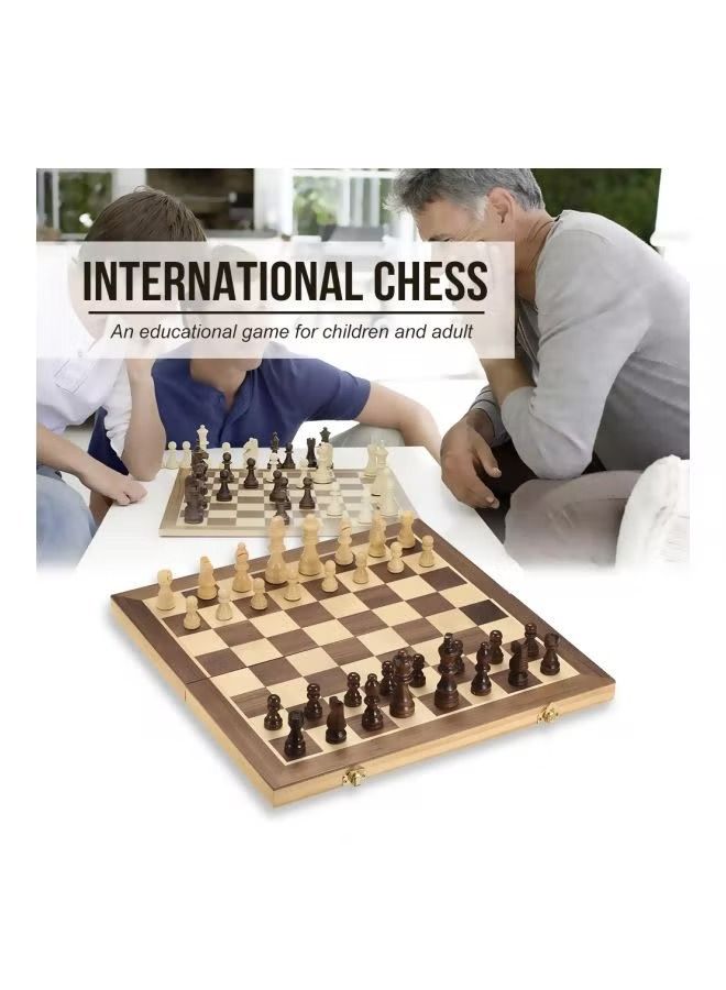 مجموعة الشطرنج الخشبية - Image 3