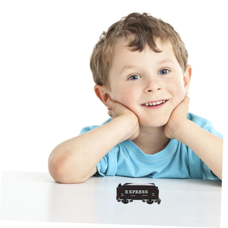 Easy Assembly Electric Train Set Realistic Coal Transport Model Toy For Kids - Image 5