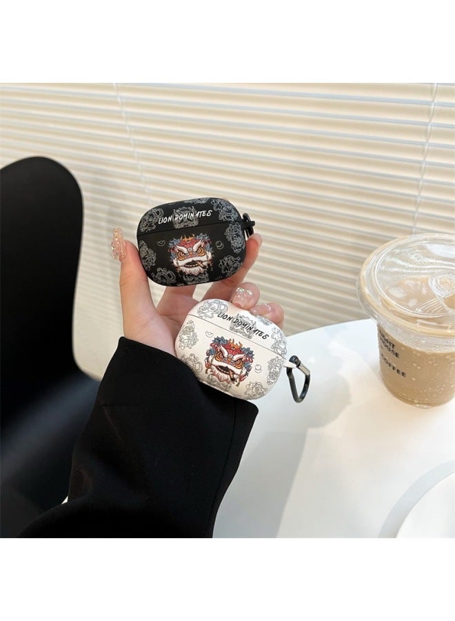 Loquat Applicable VIVO TWS3Pro/3E Wireless Bluetooth Headset Protective Case Cartoon Soft Case TWS4 Headset Case-Color:Silicone Soft Shell - Everything Goes Well-Model:Vivo Tws 3 (protective Case) - Image 3