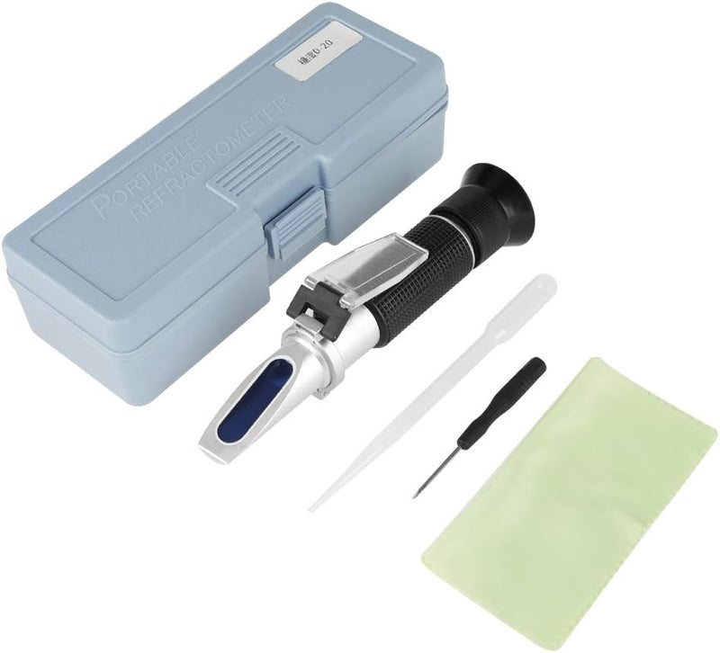 Quick available purchase options Pilipane Professional Sugar Tester, Professional 0‑20% brixs Refractometer, Beer Testing Accurate Sugar Tester for Honey, Beer, and Fruit Measurement Strategic warehouse site Super practical Modern versatile shape Domestic distribution ready Comfortable to use Economical option New & improved Ergonomic build Easy assemble alternatives Custom sizing alternatives Globally selected raw material Trendy widespread design Market trending pick Big cost saving All governorates deliver Upgraded general grade quality Fresh stock in Field test upgraded craftsmanship Carefully selected solid material Affordable for all customers Trendy economical quality Multi usage Modern color selections All-in-one local deliver plan - Image 1