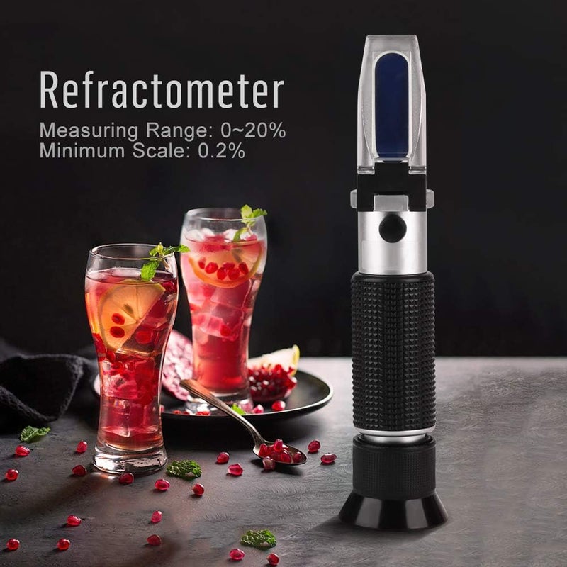 Quick available purchase options Pilipane Professional Sugar Tester, Professional 0‑20% brixs Refractometer, Beer Testing Accurate Sugar Tester for Honey, Beer, and Fruit Measurement Strategic warehouse site Super practical Modern versatile shape Domestic distribution ready Comfortable to use Economical option New & improved Ergonomic build Easy assemble alternatives Custom sizing alternatives Globally selected raw material Trendy widespread design Market trending pick Big cost saving All governorates deliver Upgraded general grade quality Fresh stock in Field test upgraded craftsmanship Carefully selected solid material Affordable for all customers Trendy economical quality Multi usage Modern color selections All-in-one local deliver plan - Image 5