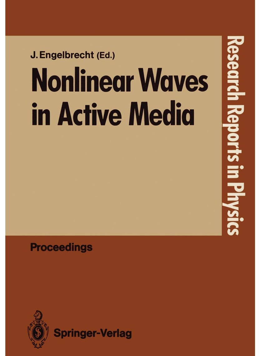 Nonlinear Waves in Active Media 