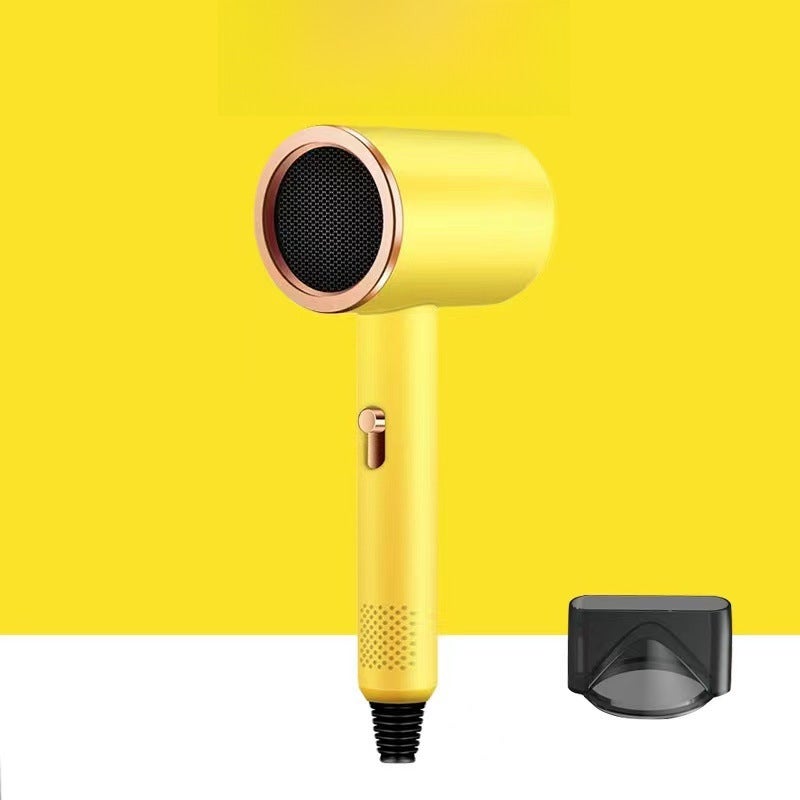 عام High-Power Salon Hair Dryer with Negative Ion Technology for Home Use SR-002 lemon yellow