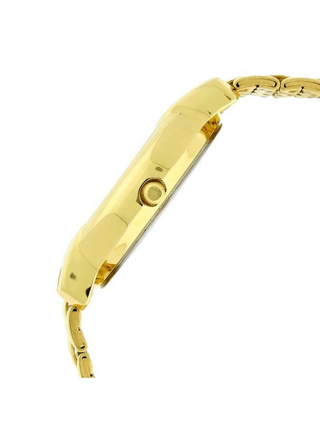 سوناتا ساعة يد أنالوج دائرية من الستانلس ستيل  -  ملم - أصفر - Image 2