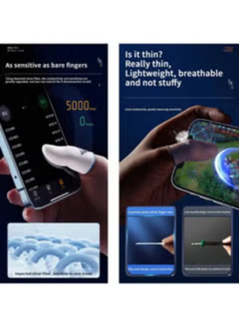 4 Gaming Finger Gloves Paired With A Metal Storage Box - Image 5