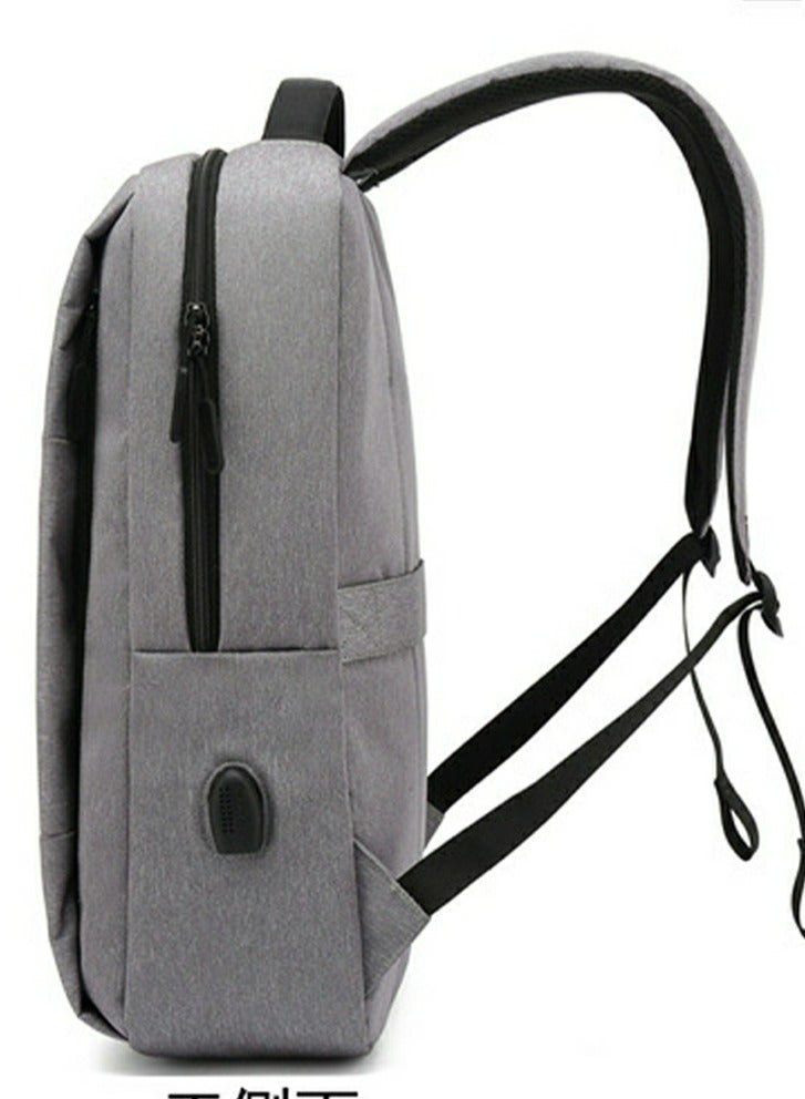 كول بيل رجل كبير قدرة خارجيّ حقيبة ظهر وقت فراغ حاسوب محمول حقيبة رماديّ - Image 2