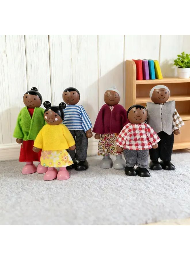 2 Ports Home Family Doll Ornaments Warm Parent Child Set Holiday Gift - Image 3