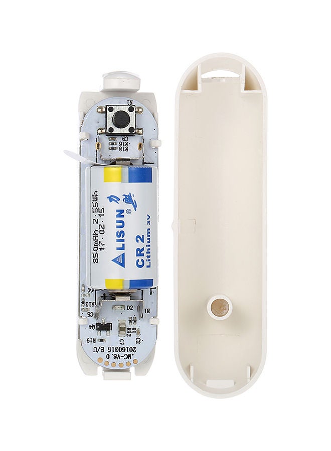 NIBEMINENT Z-wave Wireless Door / Window Sensor Intrusion Detector Compatible System with 300 Series and 500 Home Security Alarm White 0.063kg - Image 2