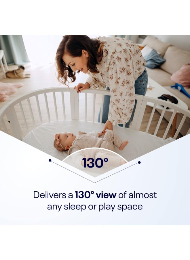 Nanit حامل نانيت فليكس المتعدد - حامل مراقبة الأطفال، حامل كاميرا محمول للسفر والسرير - أبيض (الكاميرا غير مشمولة) 1 قطعة (عبوة من 1) - Image 2