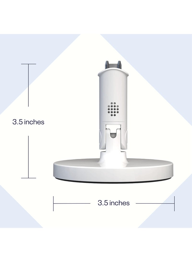 Nanit حامل نانيت فليكس المتعدد - حامل مراقبة الأطفال، حامل كاميرا محمول للسفر والسرير - أبيض (الكاميرا غير مشمولة) 1 قطعة (عبوة من 1) - Image 5