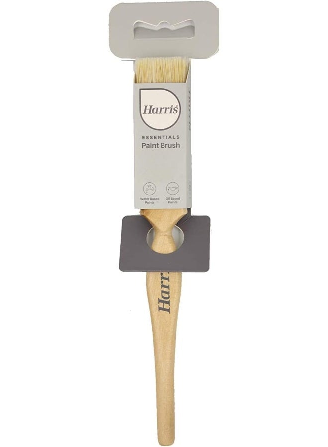 Homesmiths Harris 1 Inch Essential White Bristol Brush