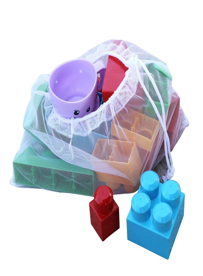 Earthwise Reusable Produce Bags Premium Mesh Set of 9 Bags Made from Recycled Plastic Bottles Ultra Durable, Eco Friendly See Through Transparent Material, Earth Friendly Gift Box (Rpet Mesh) - Image 5