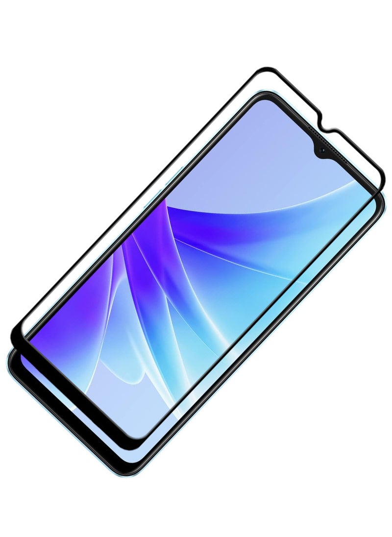 ACLIX Antistatic ESD Dustproof Premium Quality High Definition Tempered Glass Screen Protector Designed For Oppo A77 4G - Image 1