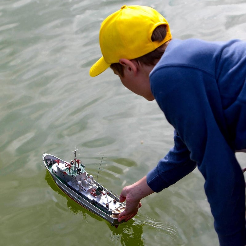 uxcell عمود قيادة uxcell 4mm مع مروحة ووصل عالمي لقارب RC - عمود بطول 250mm، غلاف بطول 200mm، مروحة بطول 36mm - Image 4