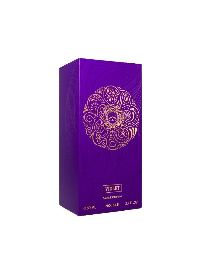 Spectra 346 Violet EDP For Women – 80ml - Image 3