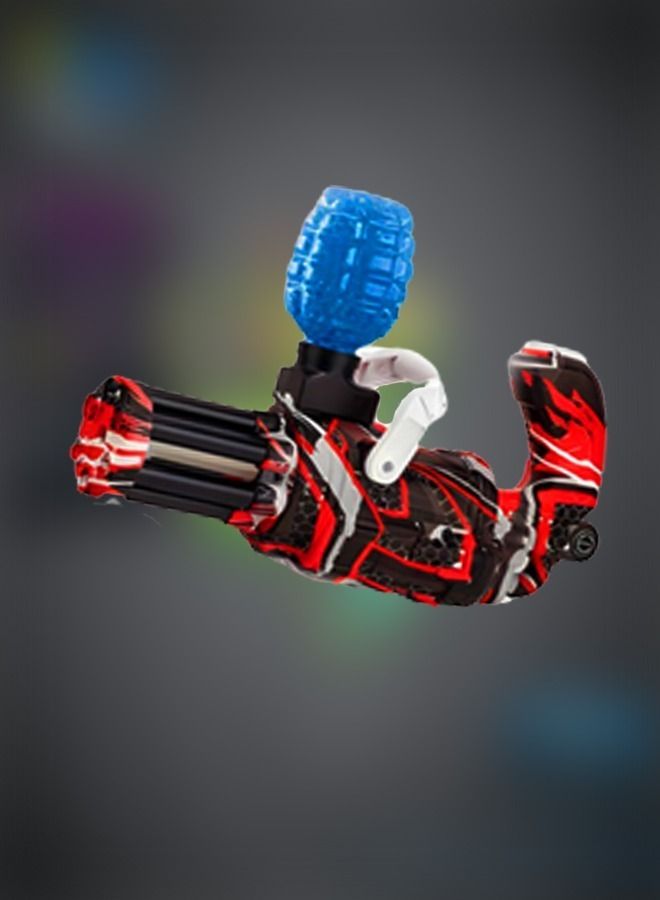 fashionhome Automatic Electric Gun Camouflage Design Splatter Ball Gel Blaster with Water Beads Ball Blaster Eco Friendly Outdoor Activities Team Game for Kids 33.5 x 11 x 16.5 Centimeter  - Image 1