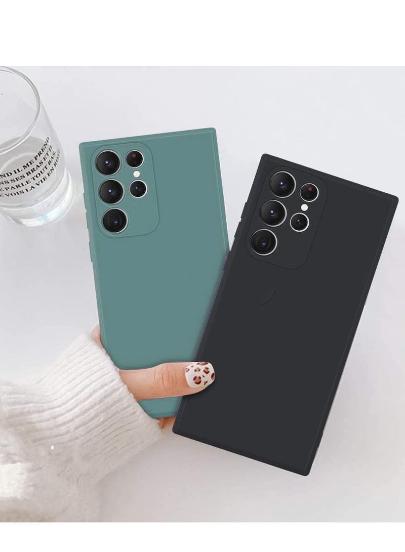 BORTONY Slim Fit Durable Shockproof Soft Silicone Protective Phone Case for Samsung Galaxy S22 Ultra - Image 5