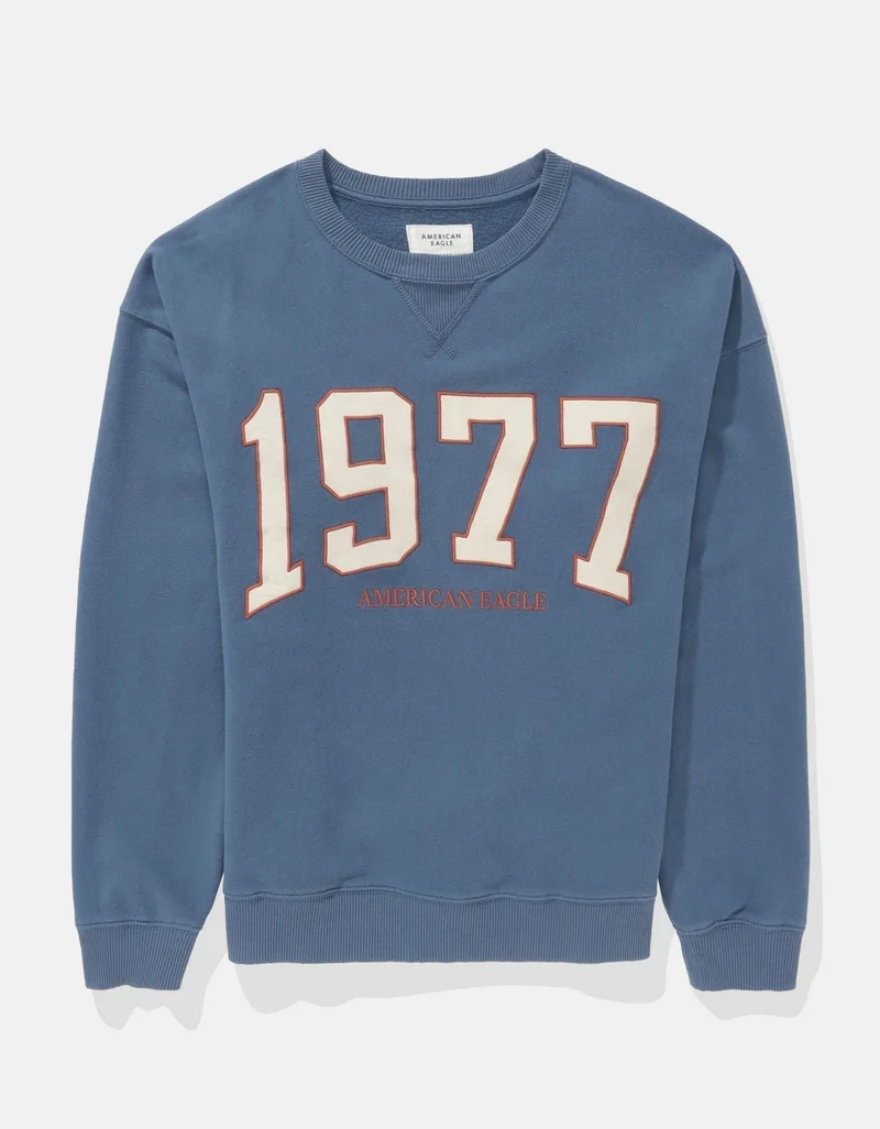 American Eagle  AE Crew Neck Sweatshirt for Women | Best Price UAE