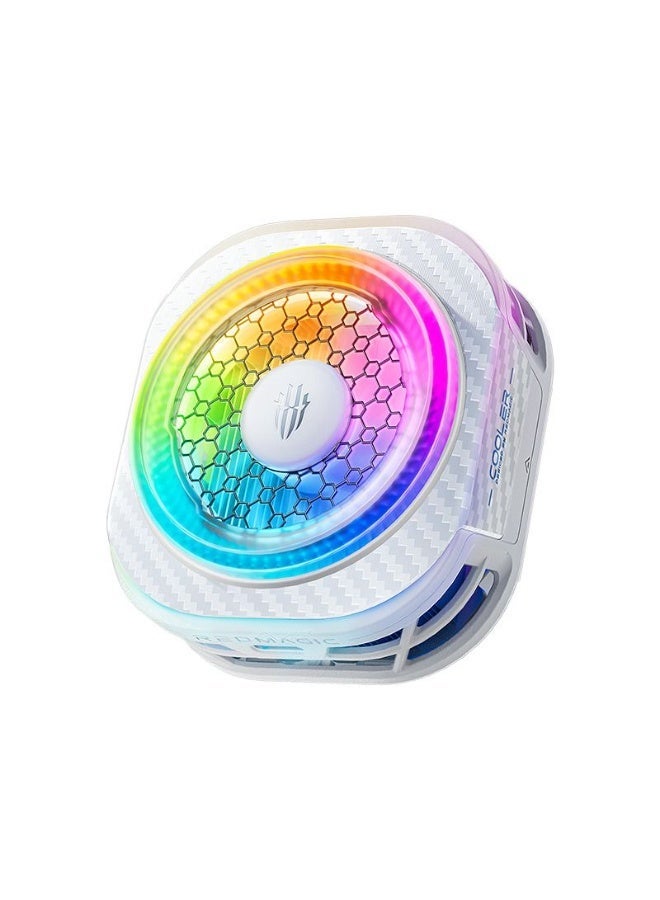 ريد ماجيك مبرد الألعاب الاحترافي REDMAGIC Cryo Cooler 8 Pro - تقنية TEC بقدرة 36 واط، يبرد حتى -25 درجة مئوية، تحكم ذكي مع إضاءة RGB، أبيض - Image 1