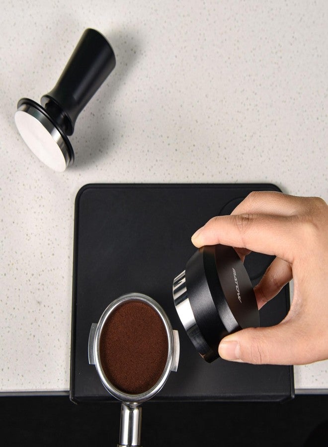 MATOW 58.5mm Coffee Gravity Distributor, MATOW Espresso Adaptive Distribution Tool and Leveler Compatible with 58mm Portafilter, Auto Leveling Distributor with Unique Stainless Steel Two Sided Convex Base - Image 3