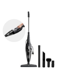 Inalsa Vacuum Cleaner For Home|2-In-1 Handheld & Stick Upright Vacuum For Office,800 W With 16Kpa Strong Suction|Hepa Filtration|0.8L Dust Tank|Multiple Accessories,(Grey/Black)-Dura Clean Plus  - Image 1