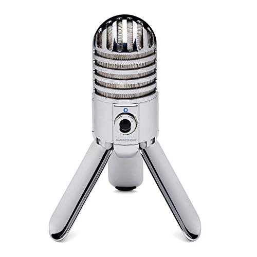 Samson Meteor Mic USB Studio Microphone (Chrome) - Image 1