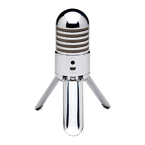 Samson Meteor Mic USB Studio Microphone (Chrome) - Image 4