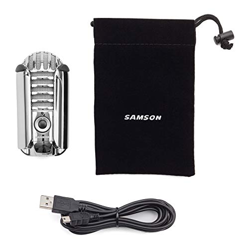 Samson Meteor Mic USB Studio Microphone (Chrome) - Image 5