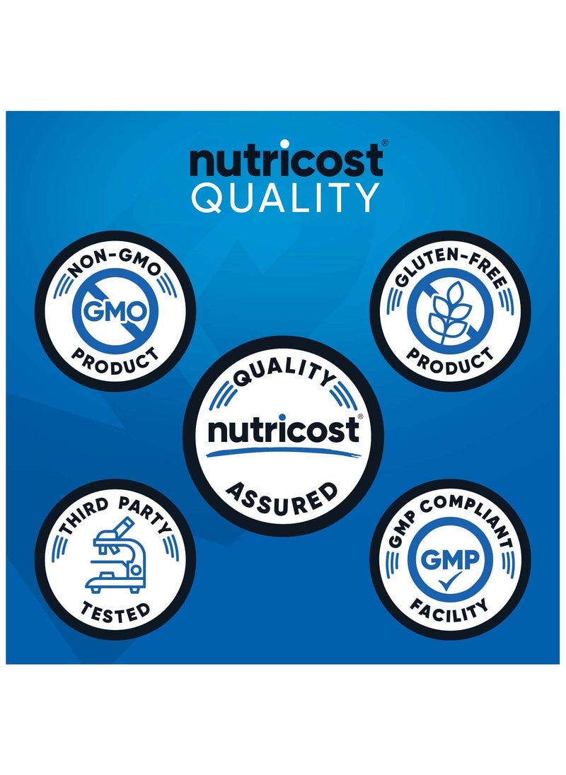 Nutricost - HMB (Calcium B-Hydroxy B-Methylbutyrate), 1000 MG Calcium HMB Per Serving  | 120 Capsules | 60 SERVINGS - Image 1