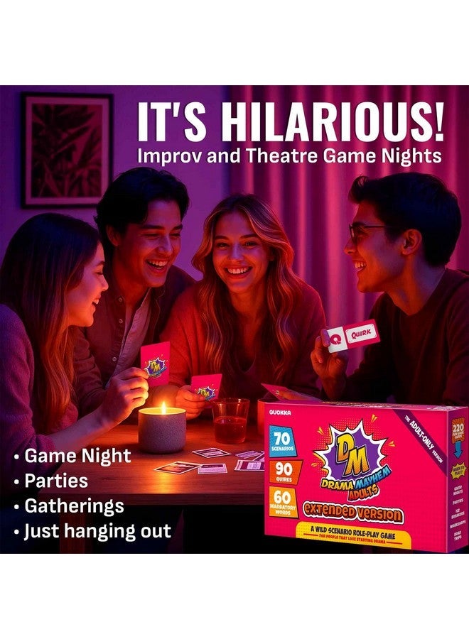 QUOKKA Card Game 70-90-60 Drama Mayhem Adults Extended - Image 2