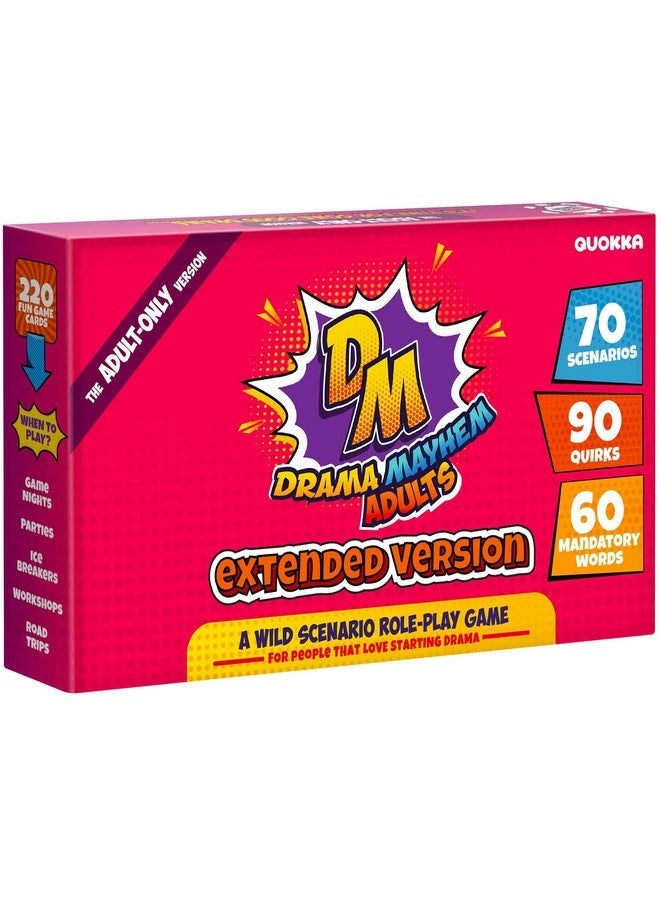 QUOKKA Card Game 70-90-60 Drama Mayhem Adults Extended - Image 1