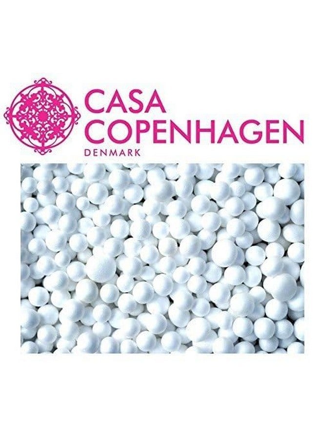 CASA COPENHAGEN Casa Copenhagen Premium Virgin Grade Thermocol Balls Refill for Pillows, Sofa, Bean Bags, Soft Toys & Beans for Bean Bag Refill 2 Kg (White)  - Image 2