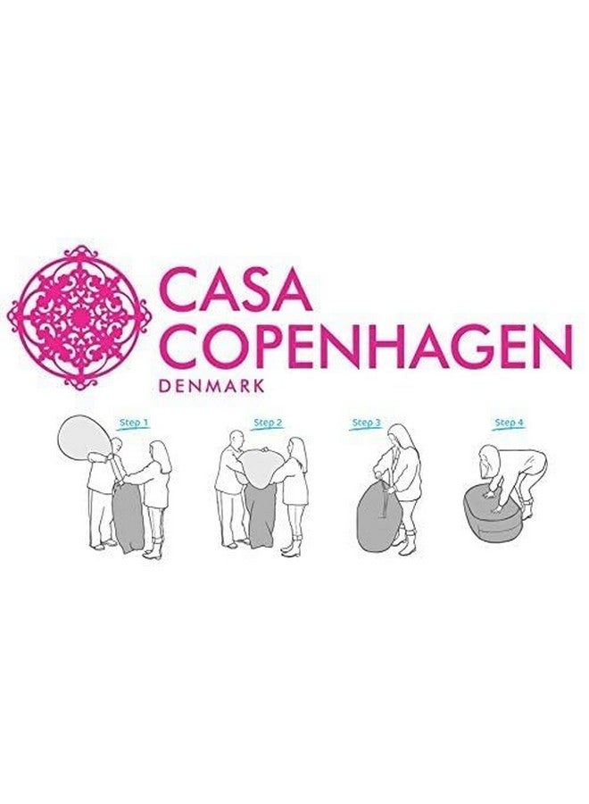 CASA COPENHAGEN Casa Copenhagen Premium Virgin Grade Thermocol Balls Refill for Pillows, Sofa, Bean Bags, Soft Toys & Beans for Bean Bag Refill 2 Kg (White)  - Image 4