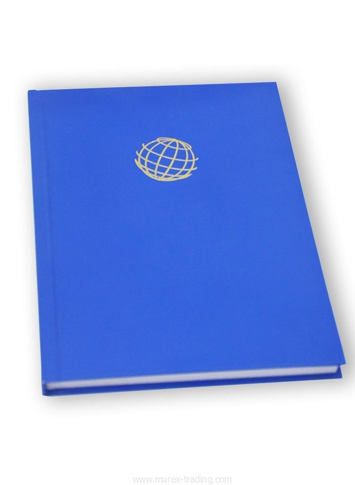 Libra Register Book Blue 96 sheets A4-2QRL - Image 1