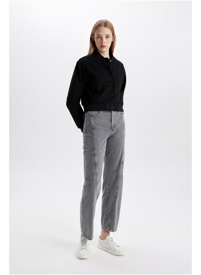 DeFacto Woman Bomber W/O Hoodie Coat  - Image 3